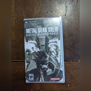 Metal gear solid digital graphic novel for PSP